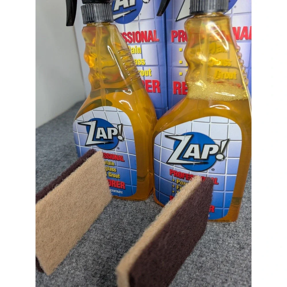 ZAP! Professional Restorer Twin Pack Concentrate 2 - 32oz NOS Lot of 2 READ‎
